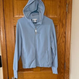 Athleta Blue Heron Hooded Zip-Up Jacket